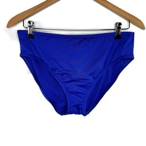 24th & Ocean Royal Blue Swimwear size Medium high waist good condition